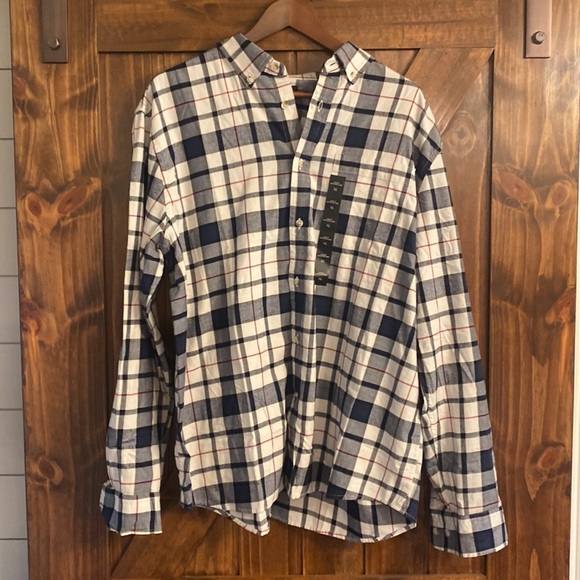 SLIM LIGHT WEIGHT FLANNEL BR FACTORY NWT - Picture 6 of 6